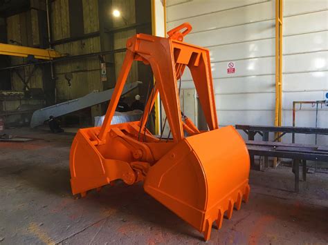 mini excavator clamshell bucket